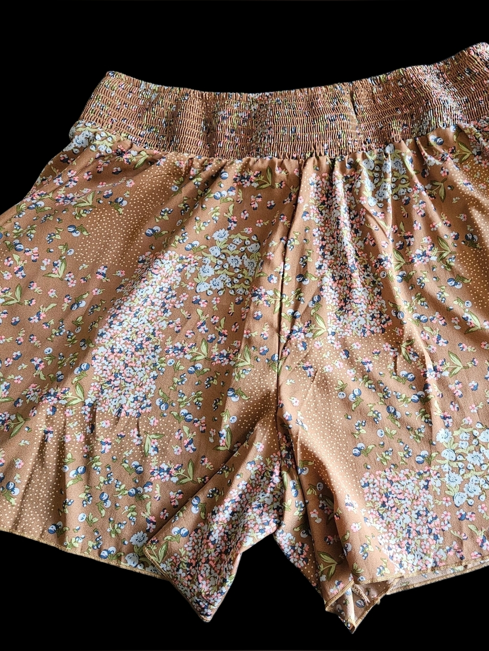 Emery Rose 2XL Shorts, Wide Leg, Floral